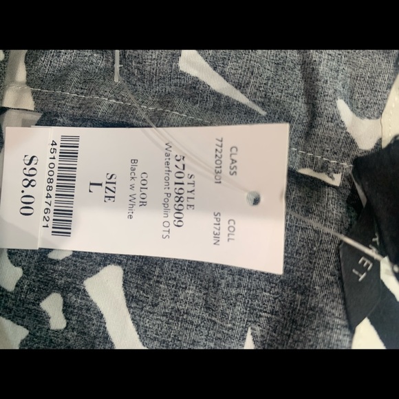 Black White Market off shoulder top - Picture 4 of 4